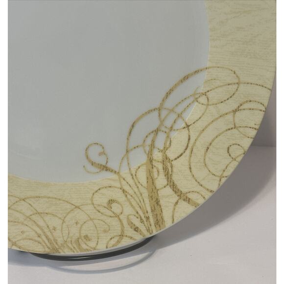 Noble Excellence 12 Days of Christmas Dinner Plates Gold Scroll Set of 4 - Picture 6 of 13